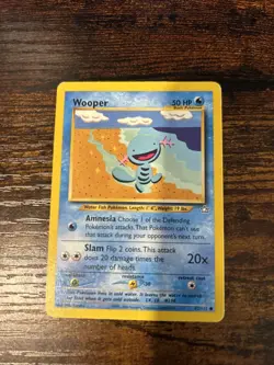 Pokemon 2000 WOTC Neo Genesis: Wooper 82/111 LP - Image 2