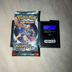 22.5g! EXTREMELY HEAVY Journey Together Pokemon Sealed Booster Pack New SIR/HRU - Image 1