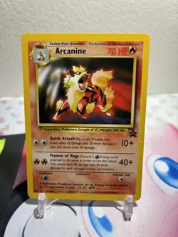 1999 Pokemon Wizards Black Star Promos Arcanine #6 NM - Image 1