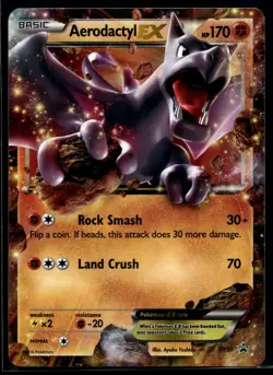 2016 Pokemon XY BSP XY97 Aerodactyle EX LP - Image 1