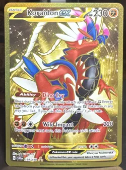 Pokemon TCG Koraidon ex 254/198 SV01: Scarlet & Violet Base Set Ultra Rare Holo - Image 1