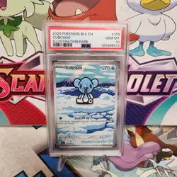PSA 10 Cubchoo 109/08 Illustration Rare - Black Bolt - Pokemon TCG - SHIPS FAST - Image 1