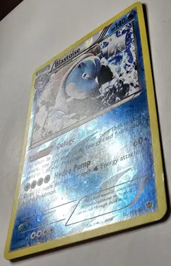 Pokemon TCG Blastoise Plasma Blast 16/101 Reverse Holo Rare Card - Image 2