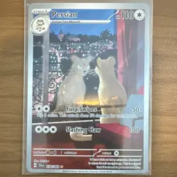 Pokemon Persian 078/064 Holo Rare English Shrouded Fable 2024 Card - Image 1