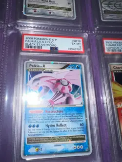 2008 Pokemon Diamond & Pearl Palkia Lv.X Holo Black Star Promo DP18 PSA 6 EX-MT - Image 3