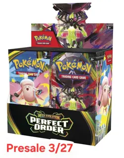 Pokemon Mega Evolution Perfect Order Booster Box (Presale) - Image 1