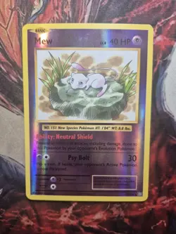 Mew 53/108 - Evolutions Rare Pokemon TCG Reverse Holo - NM/LP Card - Image 1