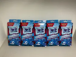 Pokemon TCG Knock Out Collection Kyogre Lot Of 5 brand new booster box lot - Image 1