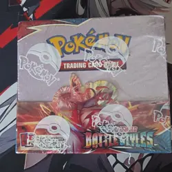 Pokemon TCG Sword & Shield Battle Styles Booster Box English Mimikyu Tyranitar - Image 1