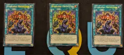 MZMU-EN008 Ectoplasmic Fortification x3 Secret Rare 1st Edition YuGiOh Playset - Image 1