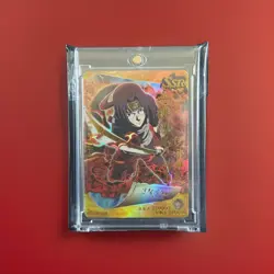 Naruto Kayou Doujin Super Secret Rare Gold Foil Itachi Uchiha Trading Card - Image 1