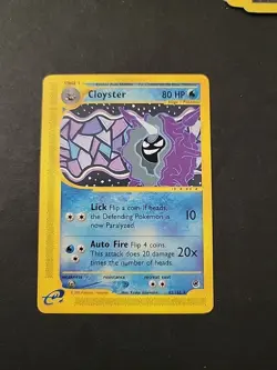 LP Pokemon Card - Cloyster Expedition 42/165 Rare Non-Holo - Image 1
