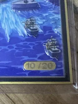 One Piece CCG Goddess Boa Hancock Metal Card - Water Dragon Servant Spear /20 - Image 3