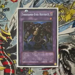 Yu-Gi-Oh! Thousand-Eyes Restrict MC1-EN004 Limited Edition Fusion Effect Card - Image 1