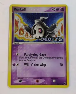Duskull 58/107 Ex Deoxys Reverse Holo Stamped Pokemon Card - Image 1