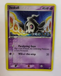 Duskull 58/107 Ex Deoxys Reverse Holo Stamped Pokemon Card - Image 2