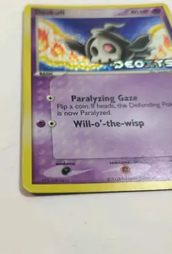 Duskull 58/107 Ex Deoxys Reverse Holo Stamped Pokemon Card - Image 3