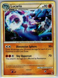 Lucario 14/95 Holo Call of Legends - Pokemon Card - LP - Image 1