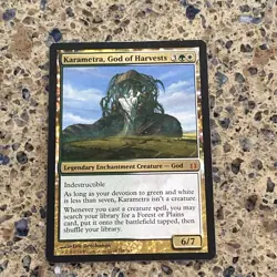 Karametra, God of Harvests 148 Born of the Gods Regular MTG TCG CARD NM - Image 1