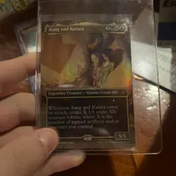 Aang and Katara (Borderless) Avatar: The Last Airbender: Eternal-Legal Foil - Image 3