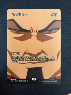 Cruel Tutor (BORDERLESS) - Avatar (MTG) NM - Image 1