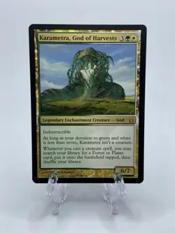 Karametra, God of Harvests - Born of the Gods - MTG - Mythic Rare - Magic - Image 1