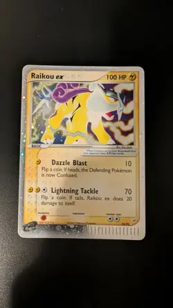 2004 Pokemon Raikou Card ex #92/95 Team Magma vs Team Aqua - Image 1