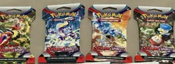 Pokemon Scarlet & Violet Base Set Sleeved Booster Packs Lot of 20 All 4 Art - Image 2