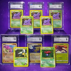 ⚡Huge (6) Graded Pokemon LOT| (4) WOTC Raw| Shining| WOTC| Mid-era| Bangers - Image 1