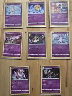 Pokemon Psychic card lot of 8 - Image 1