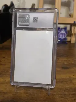 2023 Pokemon Center Stickers Poison Terastal Gengar CGC 10 Cracked Ice - Image 2