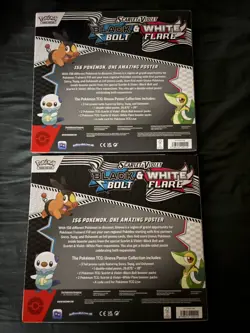 Lot of 2 NEW & SEALED Pokemon Black Bolt And White Flare Unova Poster Collection - Image 2