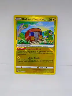 2023 Pokemon Crown Zenith Radiant Charjabug 051/159 Ultra Rare - Image 1