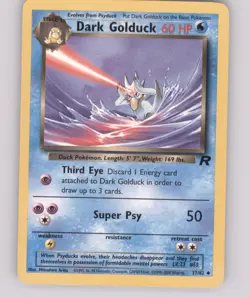 Pokemon Team Rocket #37/82 Dark Golduck - Image 1