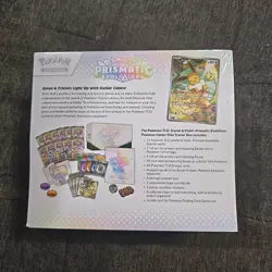 Pokemon Center Prismatic Evolutions ETB Trainer Box - New Sealed - Image 3