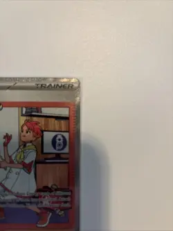 Pokemon TCG Crispin Trainer Prismatic Evolutions Full Art (NM) - Image 4