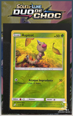 Carte Pokemon Aspicot 3/181 Reverse SL9 Duo De Choc FR - Image 1