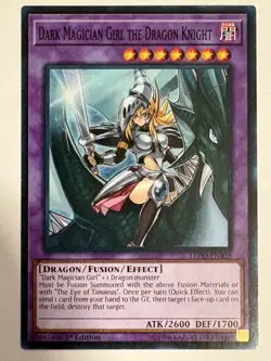 YUGIOH- Dark Magician Girl the Dragon Knight - LEDD-ENA36 - Common - 1st Edition - Image 1