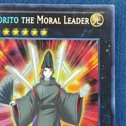 Yu-Gi-Oh! Norito the Moral Leader NUMH-EN039 Secret Rare 1st Edition LP - Image 3