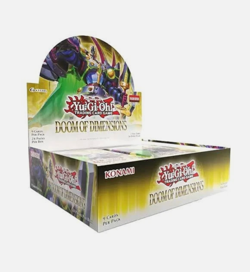 Yu-Gi-Oh! Doom of Dimensions Booster Box New Factory Sealed - Image 1