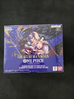 ONE PIECE CARD GAME THE AZURE SEA'S SEVEN BOOSTER BOX OP14 ENGLISH SEALED - Image 1