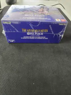 ONE PIECE CARD GAME THE AZURE SEA'S SEVEN BOOSTER BOX OP14 ENGLISH SEALED - Image 2