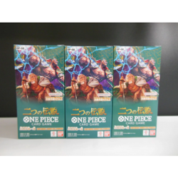 Set of 3 BANDAI ONE PIECE Card Game Booster Pack Two Legends [OP-08] (B from JPN - Image 1