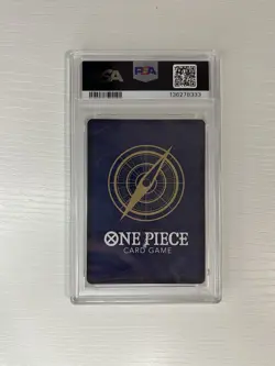 One Piece Gum-Gum Fire-Fist Pistol Red Hawk Alternate Art OP11-114 PSA 10 - Image 2