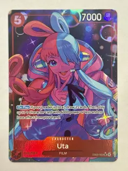 Uta (003) (Alternate Art) EB03-003 One Piece Heroines Edition Foil - Image 1