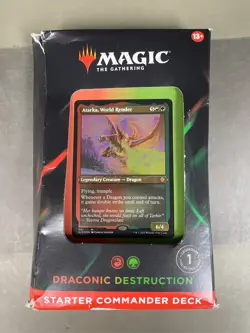 Magic The Gathering Magic: The Gathering Starter Commander Deck – Draconic Destr - Image 1