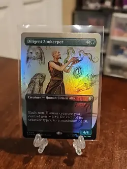 Diligent Zookeeper (Borderless) Avatar: The Last Airbender Foil - Image 1