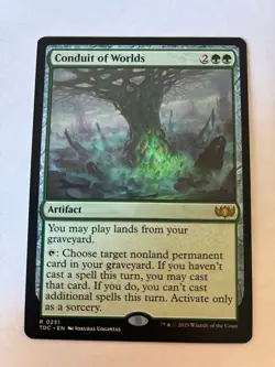 MTG Conduit of Worlds Commander: Tarkir: Dragonstorm Regular NM - Image 1