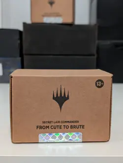 MTG Secret Lair Factory Sealed Commander Deck FROM CUTE TO BRUTE - Fast Ship - Image 1