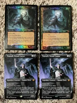 MTG- Tourach, Dread Cantor x4 - MH2 (2x Retro FOIL, 2x Borderless) - Image 1
